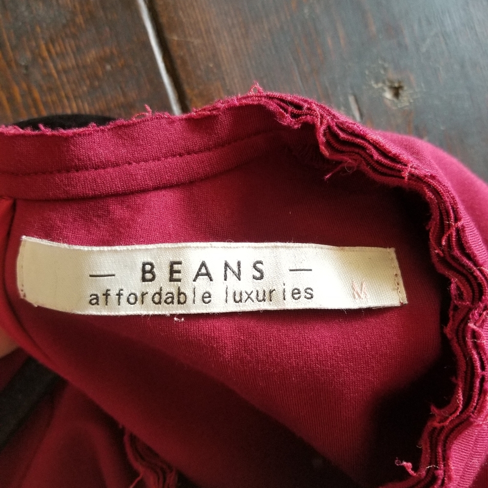 👗BEANS RED MINI DRESS - Picture 5 of 5